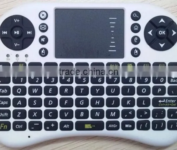 Rii i8 2.4G Wireless air mouse Mini wireless Keyboard with Touchpad For Android TV Box