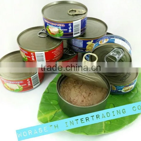 Thailand Canned Fish Tuna in Oil Light Meat Tuna