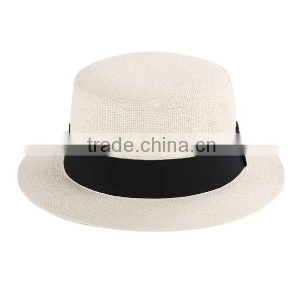 Wholesale Custom Straw Boater Hat photo-2
