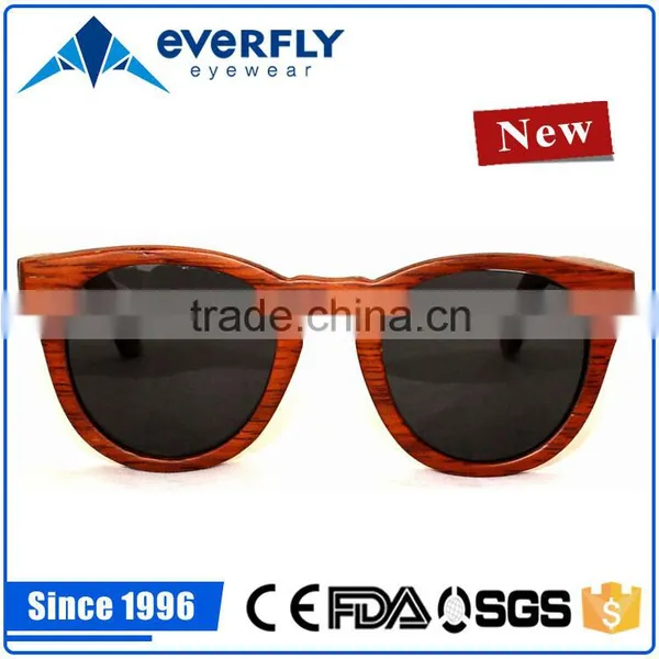 2016 Custom Bamboo Men Factory Outlet High Quality Handmade Sunglasses Wooden Sungla Polarized Vintage Sunglasses