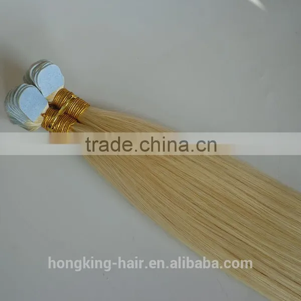 100% Human Hair Mini Micro Flower Tape Hair Extensions photo-5
