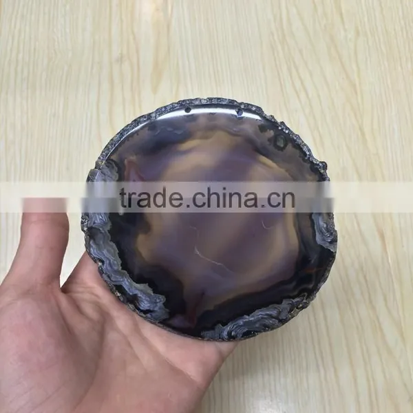 Wholesale Natural Agate Slices Crystal Stone photo-2