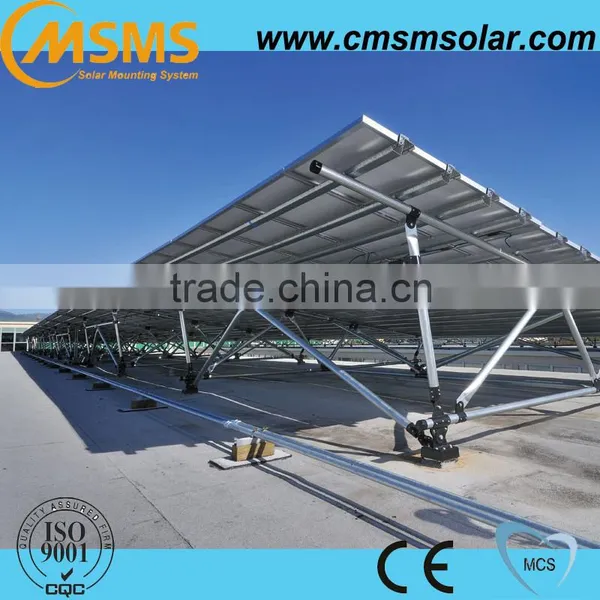 Customized Metal Solar Pole Mounting Brackets photo-4