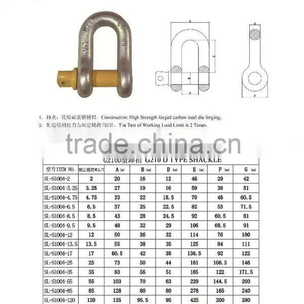 D Ring Shackle photo-4