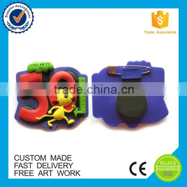 High Quality Custom Rubber Cartoon Fridge Magnet photo-4