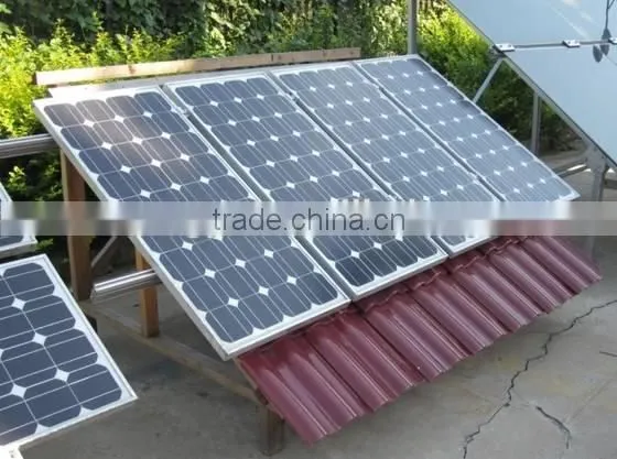 Solar Street LED Light Solar Panel 80W Solar Module 250W 300W Poly and Mono Solar Panel System PV Module Plant 1MW 3MW 5MW photo-2