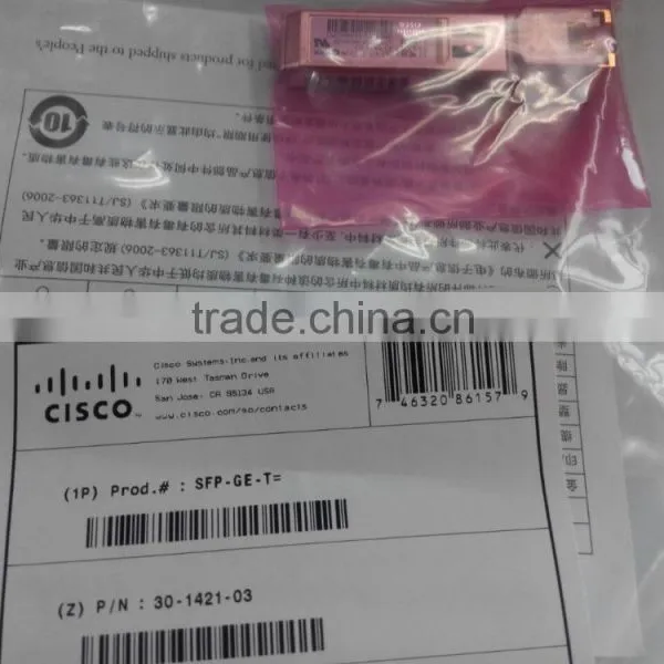 100% Compatible Cisco Gigabit Sfp-GLC-T 1000BASE ,GLC-T Copper Sfp Module photo-2