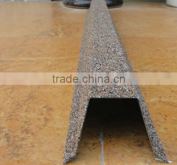 Hot Sale Building Materials/ Stone Coated Roof Sheet Accessories Ridge Hip photo-4