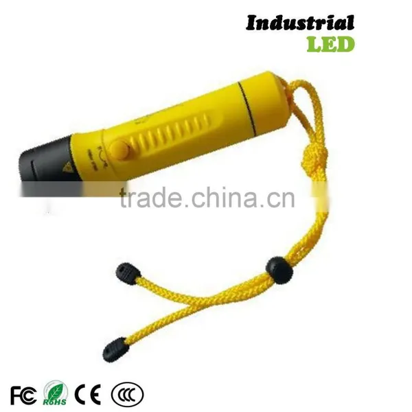 BYL-04B Portable Power Bank Diving Rechargeable LED Torch photo-2