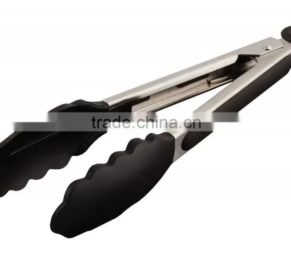 Stock Home & Garden Pantone Handle Eco-friendly Silicone Food BBQ Tong photo-2