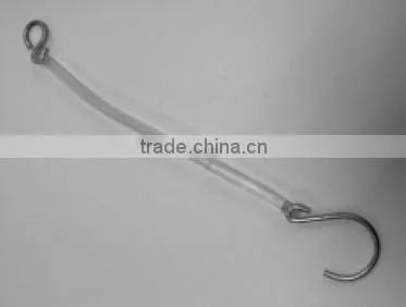 Steel Hook With Nylon Chain