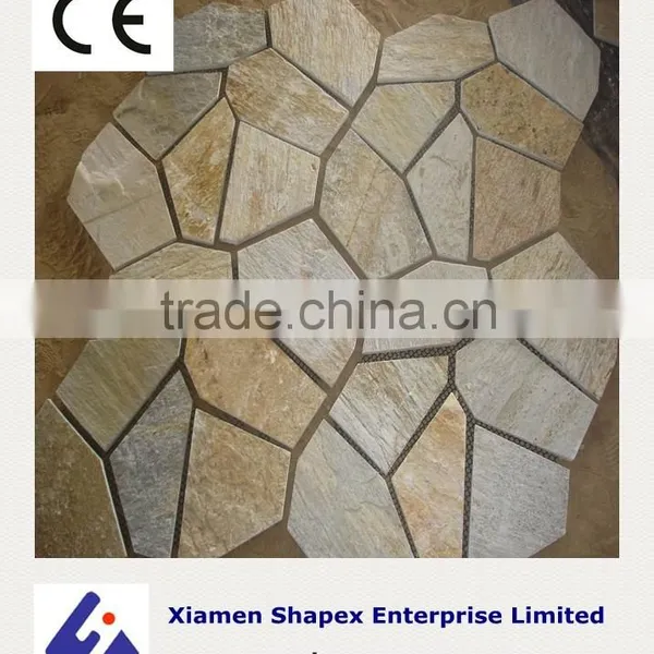 Natural Slate Stone Rock Tile for Landscaping