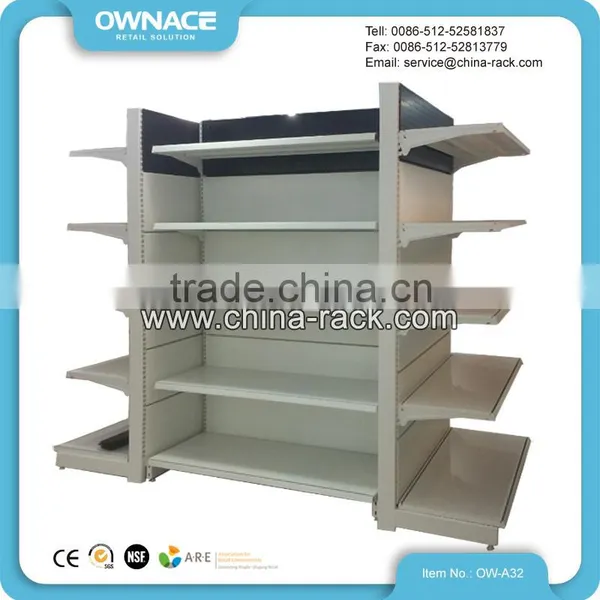 Colorful RAL Powder Coated Steel Shelving Gondola Rack photo-2
