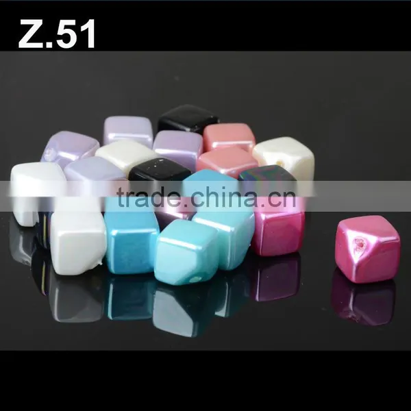 6mm Luster Glass Pearl Round artificial pearls Jewelry Making Beads