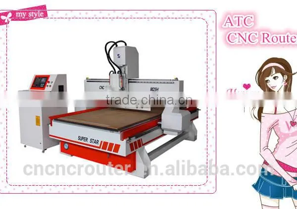 KYLIN-M25 Atc Woodworking Cnc Router / Wood Machine With Auto Tool Changer photo-6