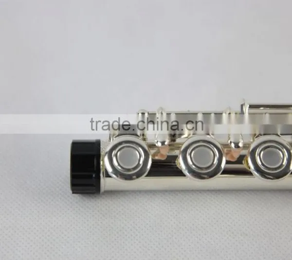 17 Open Holes Flute Silver Plated photo-4