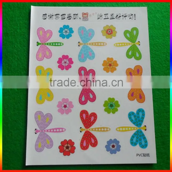 Custom Butterfly Frosty PVC Stickers as Gifts photo-2