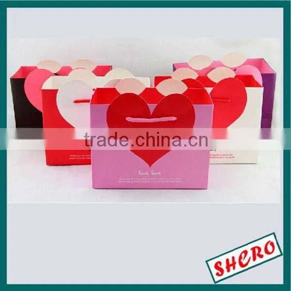 2015 Paper Gift Bag and Gift Paper Bag With X'mas Design