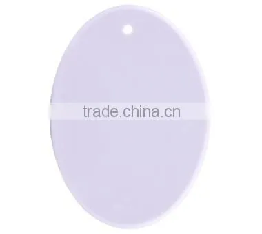 Christmas Decoration Sublimation Blank Oval Shape Ornament