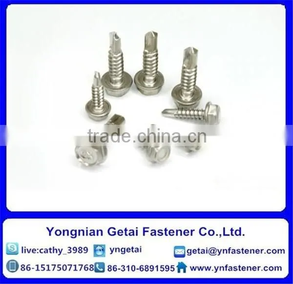 Self-drilling and Tapping Screws With Hexalobular Socket Pan/ Countersunk/ Raised Countersunk Head photo-2