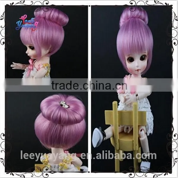 High Quality Synthetic Buds Head 1/6 Bjd Doll Wigs photo-4