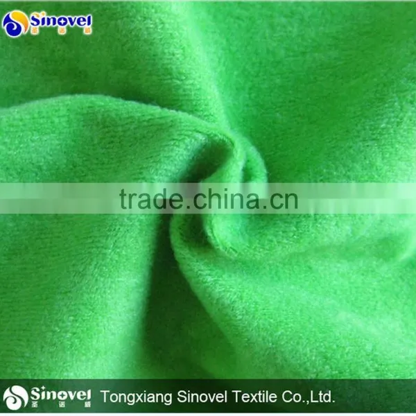 China Supplier 100% Polyester Speckled Velvet Tricot For Sofa/Shoes photo-3