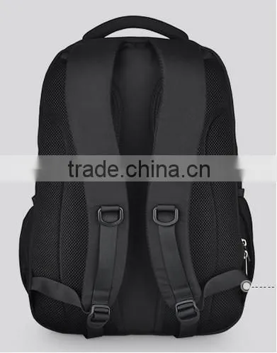 Classic Black Sports Laptop Backpack photo-3