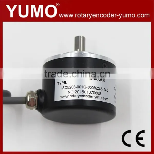 ok ISC5208 600 Phase CNC System Machine Solid Shaft Encoder Optical Price Incremental Rotary Encoder photo-4