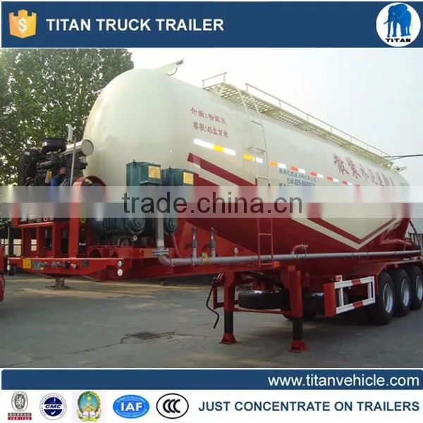 Cement Bulker Manufacturer Supply Cement Bulker Trailer for Vietnam