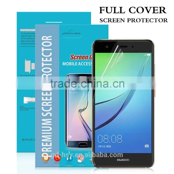 HUYSHE 9h Screen Protector TPU Nano Anti-explosion HD Clear Shield Film for Mobile Phone Huawei Nova Full Cover photo-4