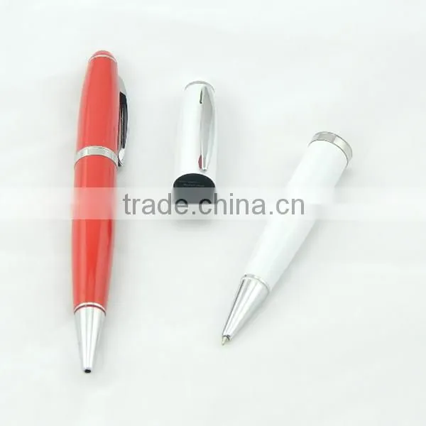 Popular Good Quality Innovative Smart Patent Colored Metal USB Pen Usb Ballpoint Pen photo-4