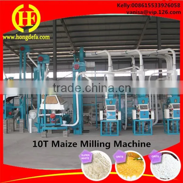 Small Scale Hot Sale 10T Corn Flour Milling Mill Machine photo-4