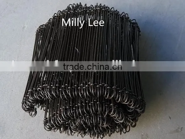 METAL WIRE REBAR AND MULTIPURPOSE DOUBLE LOOP TIES - LENGTH 6" (150mm) photo-3