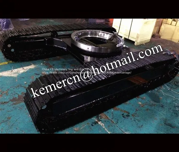 Custom Built Steel Track Undercarriage Steel Crawler Undrcarriage photo-3