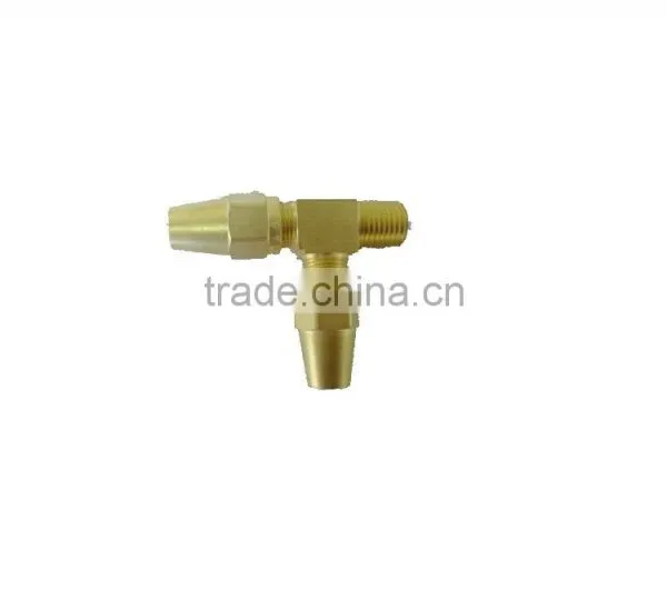 871 Male Run Tee,Air Brake Fittings for Copper Tube,Brass Valve photo-2