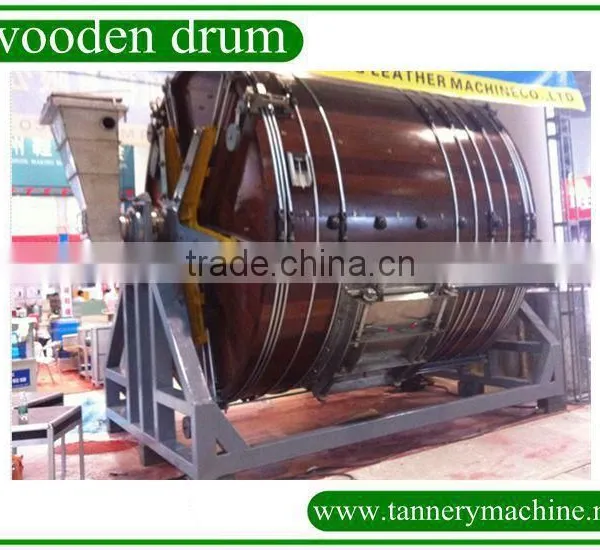 D4.5x4.5/4.5x4.2/4.5x4/4.2x4.2/4.2x4/4x4/4x3.5 Soaking or Liming Wooden Drum for Cow Cattle Buffalo Leather Wooden Drum photo-6