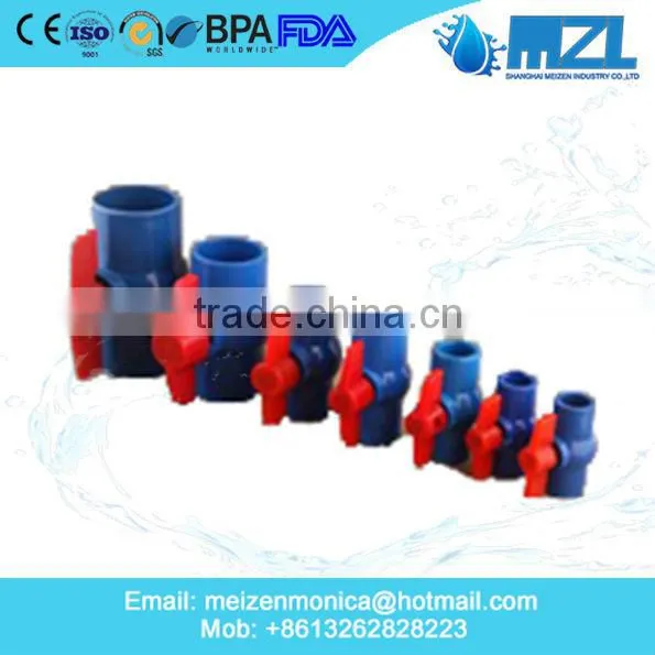 MZL Pvc Pipe Fitting Valve/ Ball Valve photo-3