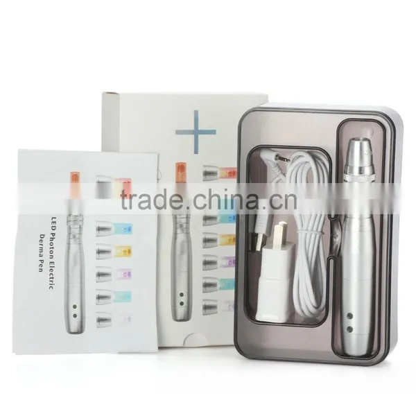 2017 Newest 7 Color LED Photon Therapy Electric Derma Micro Needle Pen photo-6
