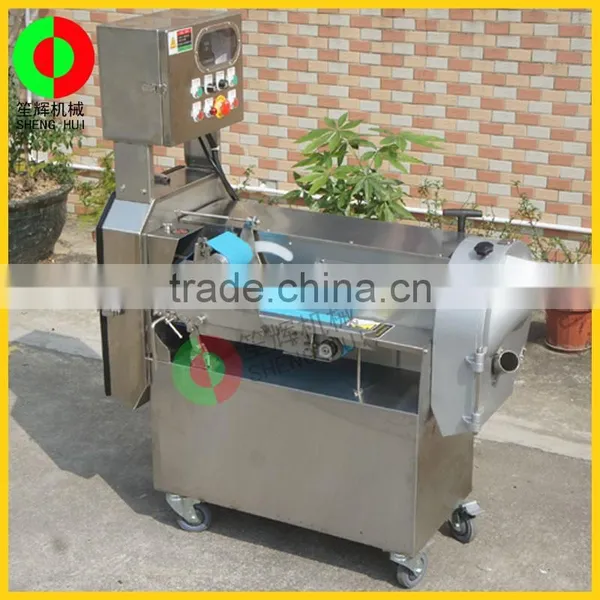 Full Functional Automatic Electric Vegetable and Fruit Cutting Machine Vegetable Cutter SH-112 photo-3