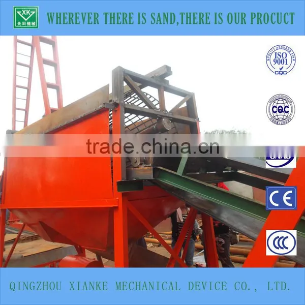 120cbm Portable Sand Trommel Sieving Machine Sales photo-5