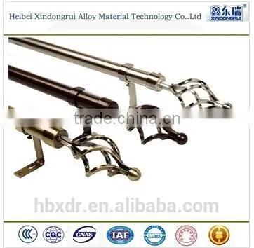 Aluminum Anodized Profile Curtain Rod With End Cap_Factory Supplier!! photo-4