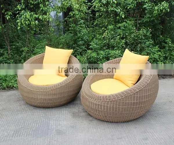 Outdoor Furniture Wicker Garden Coffee Chair photo-2