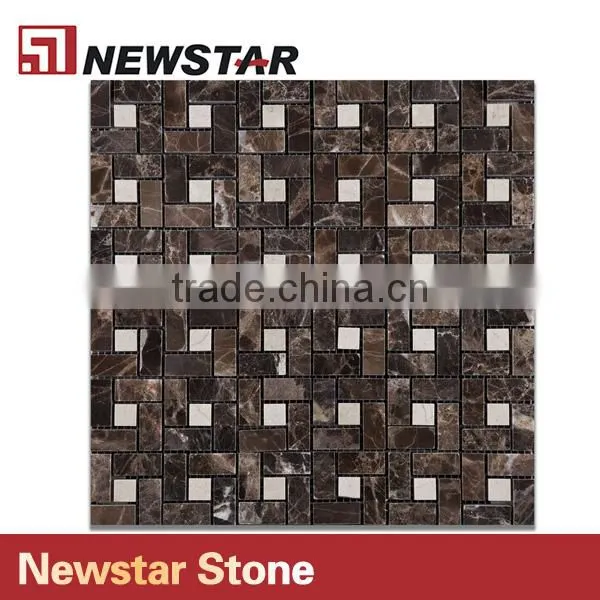 Newstar Natural Polished Carrara White Marble 12x12 Square Tile Mosaic photo-5