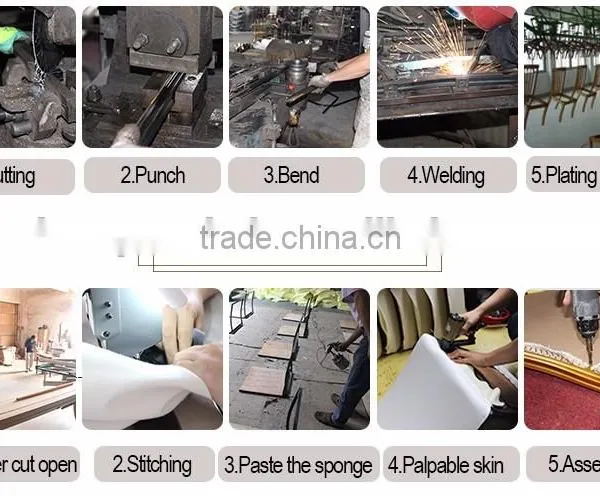 Catering Area Stainless Steel Banquet Chair for Restaurant photo-5