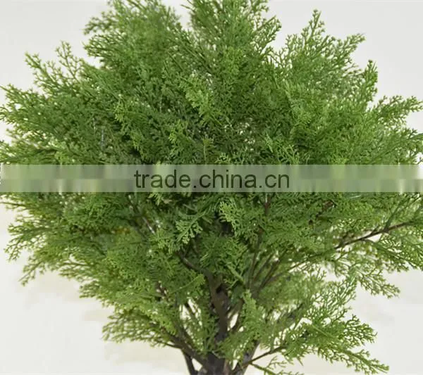 SJ041118 Fake Decorative Bonsai Pine Needle Plant Bonsai Tree Plastic Plant photo-2