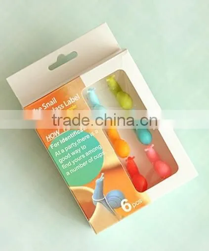 6pcs Cute Snail Shape Silicone Tea Bag Holder photo-6