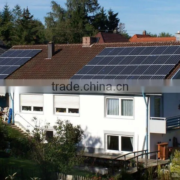 Whole Solar Power System With Solar Panel,controller,inverter,cable Connector and Mounting1KW,2KW,3KW,4KW,5KW photo-3