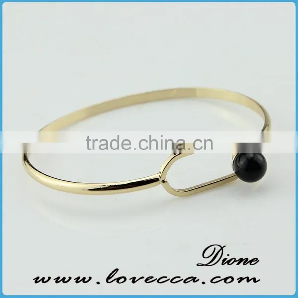 High Quality Fashion Bohemian Artificial Semi-precious Stones Turquoise Bracelet photo-4