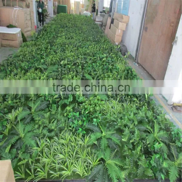 China Wholesale Artificial Plant Wall Manufacturer Foliage Plants Wall Green Wall photo-4