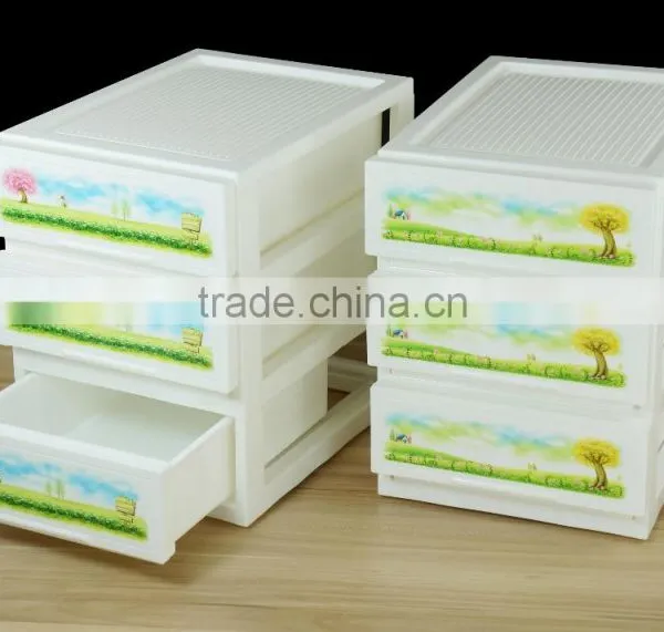 Different Layer Plastic Drawer Cabinet Plastic Drawer Organizer photo-6